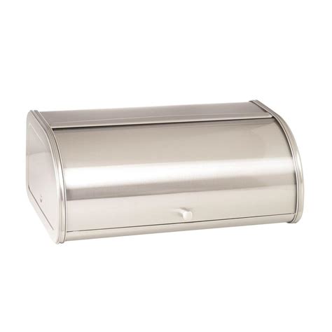 Anchor Hocking 98949 Fingerprint Free Brushed Steel Bread Box 